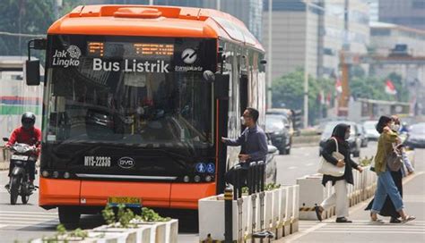 Infografis Transjakarta Tambah Bus Listrik Siap Beroperasi Di Tahun