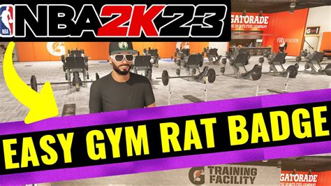 How To Get Gym Rat Badge In Nba K Easy The Best Gatorade Drills To