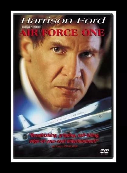 AIR FORCE ONE VHS VIDEO POSTER HARRISON FORD GARY OLDMAN 60 OFF