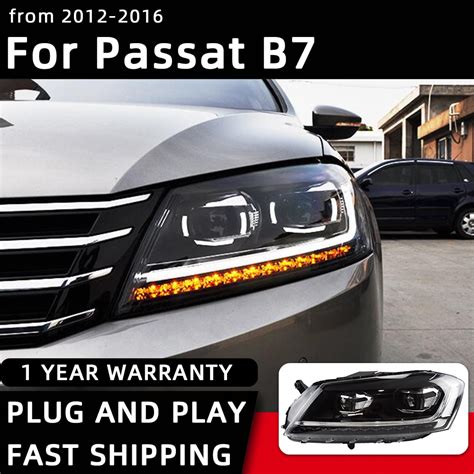 Car Styling Headlights For Vw Passat B Eur Verson Led Headlight