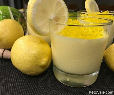 Easy Keto Lemon Mousse Low Carb Sugar Free Recipe Ketovale Recipe