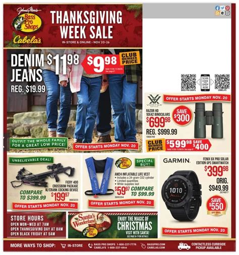 Bass Pro Shops Cabelas Black Friday Ad 2023