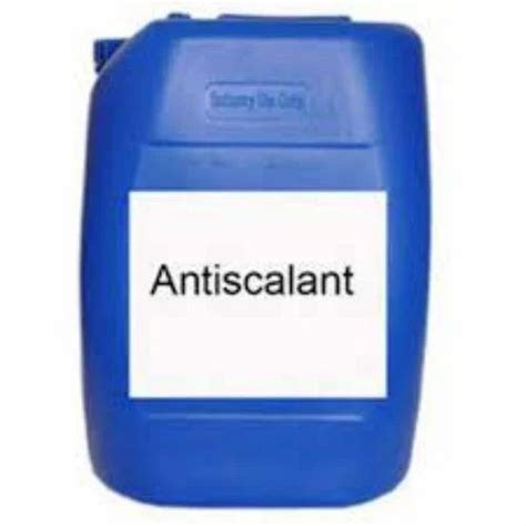 Liquid Ro Antiscalant Chemicals Packaging Type Big Blue Drum 25kg At