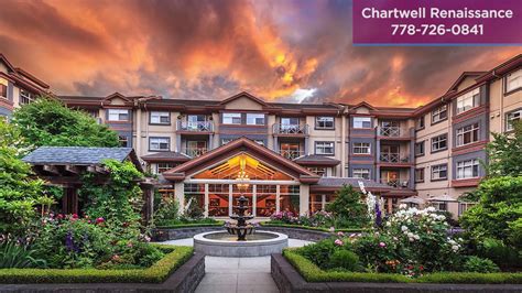 Chartwell Renaissance Retirement Residence Langley Youtube