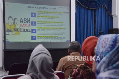 Bawaslu Sosialisasi Netralitas Asn Republika Online