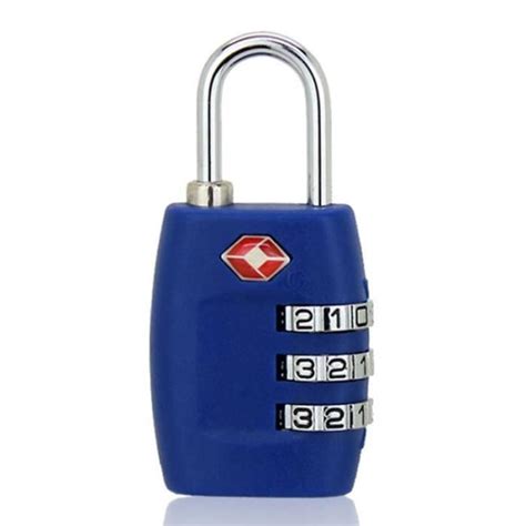 Cadenas De Bagage Dark Blue Serrure Combinaison Intelligente Pc Tsa