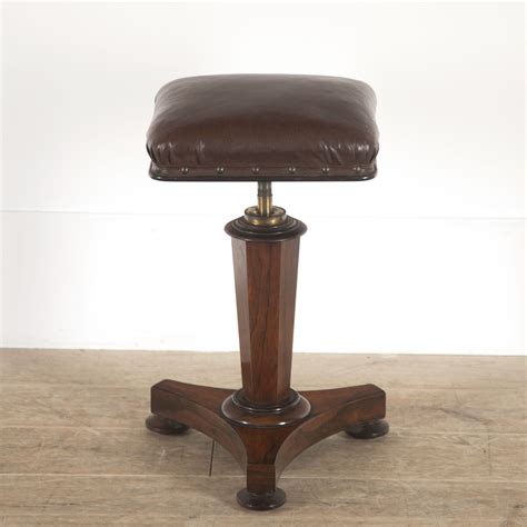 Regency Revolving Piano Stool ST2014508 Lorfords Antiques