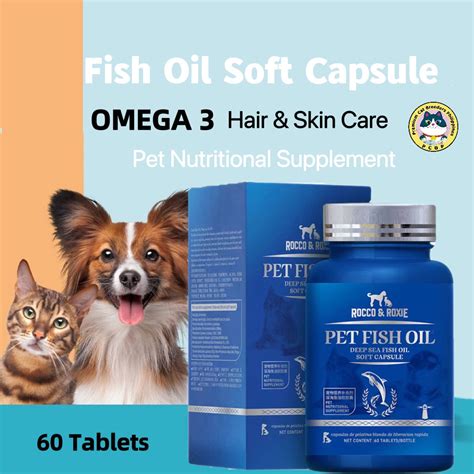 Pet Deep Sea Fish Oil Skin Issues Hairfall Omega 3 For Cats And Dogs