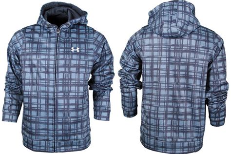 Under Armour ColdGear Pane Plaid Hoodie | FighterXFashion.com