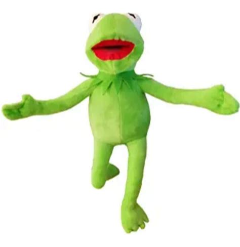 Sapo Caco Muppets Kermit Pelúcia 42 Cm Parcelamento sem juros