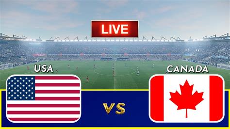 United States Vs Canada Fifa World Cup Qualifiers Live Football