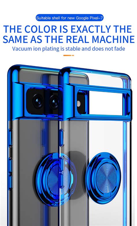 Funda magnética transparente para Google Pixel 7 Pro 7A 6A 5A carcasa