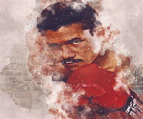 Boxer Edwin Rosario Digital Art By Keagan Arcelina Fine Art America