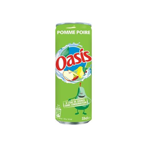 Oasis Pomme Poire 24x33cl 1490 Euros