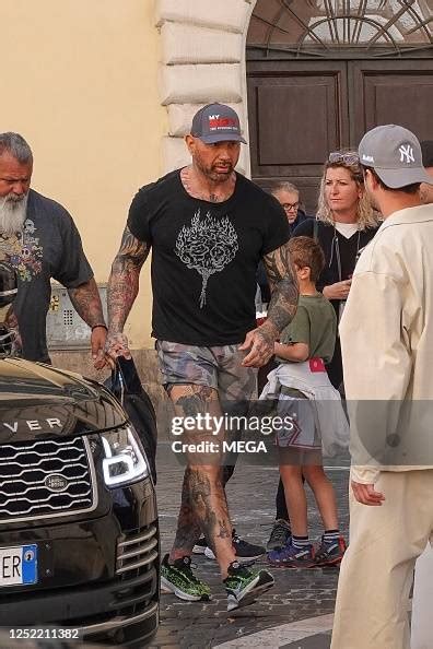 Dave Bautista Is Seen On The Set Of My Spy 2 On April 26 2023 In