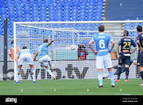 Ciro Immobile Of Ss Lazio Scores Hi Res Stock Photography And Images