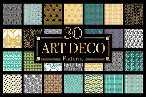 100 Best Art Deco Patterns Elements And Frames 2023