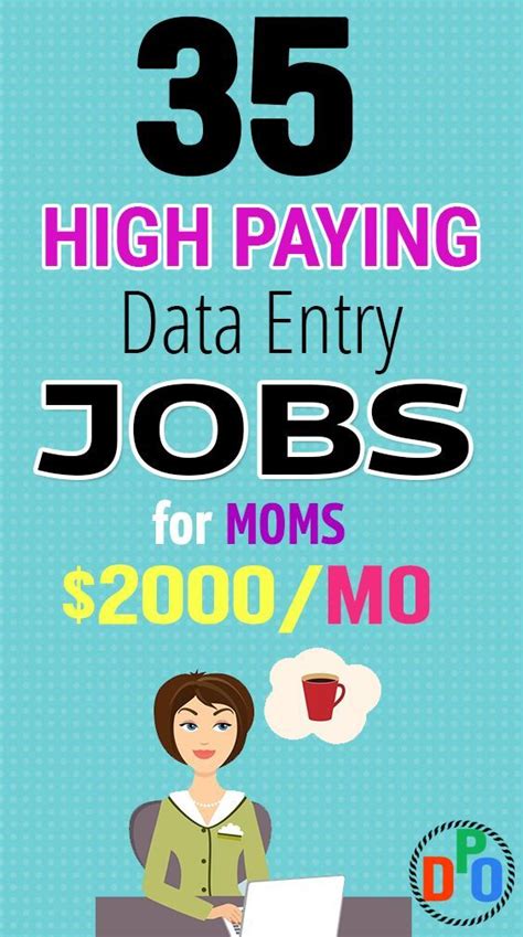 35 High Paying Data Entry Jobs For Moms And Women That Make Upto 2000month Typing Jobs From