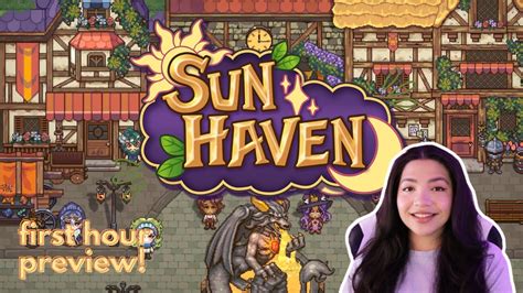 My New Favourite Farming Sim Rpg Sun Haven Gameplay First