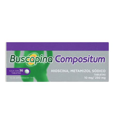 Buscapina Compositum Mg Tableta Distribuidora De