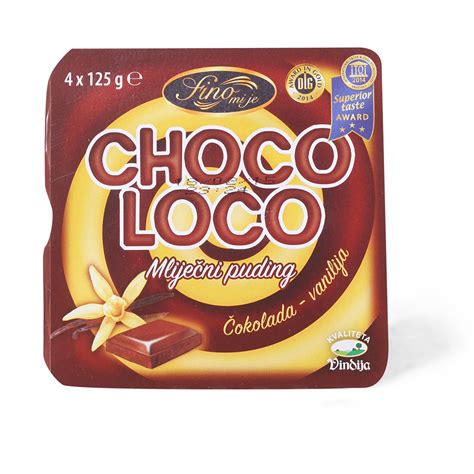 Vindija Puding Choco Loco Vindija 500g 4x125g Maxi