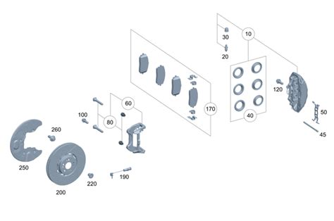 000-420-66-03 - Brake Pads 2020-2023 Mercedes-Benz GLE350 | Mercedes ...