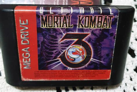 Ultimate Mortal Kombat Mega Drive Original Mercado Livre