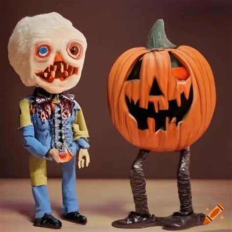 70s Stop Motion Show Halloween Town On Craiyon