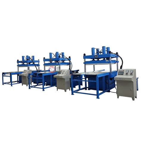 Environment Friendly Rubber Floor Tile Plate Curing Vulcanizing Press