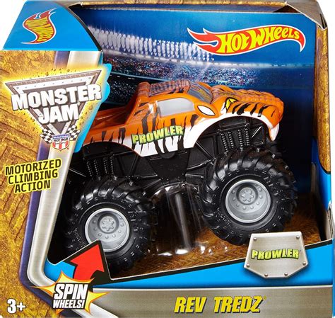 Hot Wheels Monster Jam Rev Tredz Prowler Vehicle 1 43 Scale Vehicles