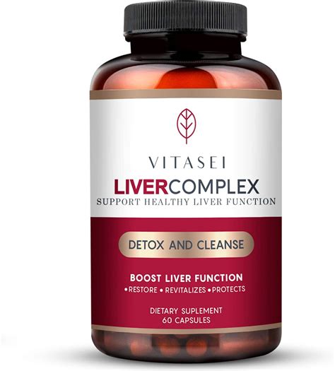 Amazon Vitasei Liver Cleanse Detox Repair Liver Complex W Milk