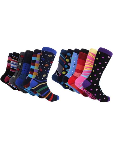 Buy Marino Mens Dress Socks Colorful Funky Socks For Men Cotton