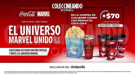 Llegan A Cinemex Los Vasos De Marvel Con Deadpool Y Wolverine Precio