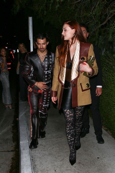 Sophie Turner And Joe Jonas Arrives At 2nd Annual Academy Museum Gala