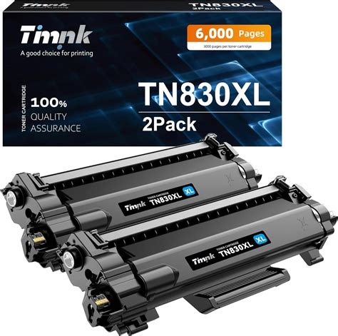 With CHIP TN830XL Toner Cartridges Replacement For Brother TN830XL