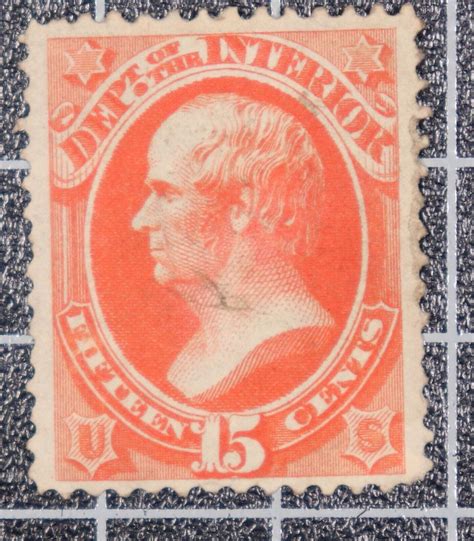 Scott O Cents Interior Official Used Nice Stamp Scv