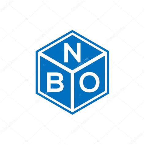 Dise O Del Logotipo De La Letra Nbo Sobre Fondo Negro Nbo Iniciales Creativas Letra Logo