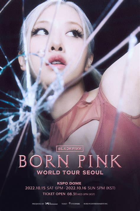 Blackpink Born Pink World Tour Seoul Teaser Posters Kpopping