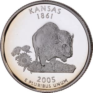 2005-S Kansas Statehood Quarter | Littleton Coin Company