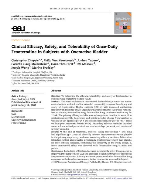 Pdf Clinical Efficacy Safety And Tolerability Of Once Daily