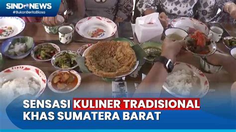 Sebeluem Kenikmatan Kuliner Tradisional Sumatera Barat Dengan Menu