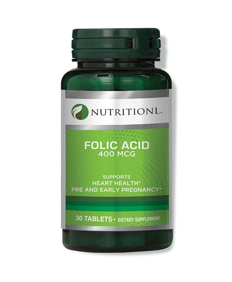 Buy Nutritionl Folic Acid Mcg Tablets S Life Pharmacy