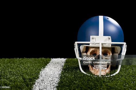 Scary Football Player Stock Photo Download Image Now American