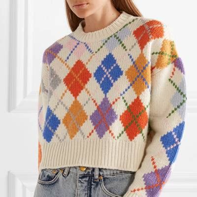 Argyle Knits Are The Newest Knitwear Trend We Re Obsessed With Glamour Uk