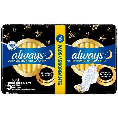 Always Ultra Secure Night Extra Duo Mymarket Gr