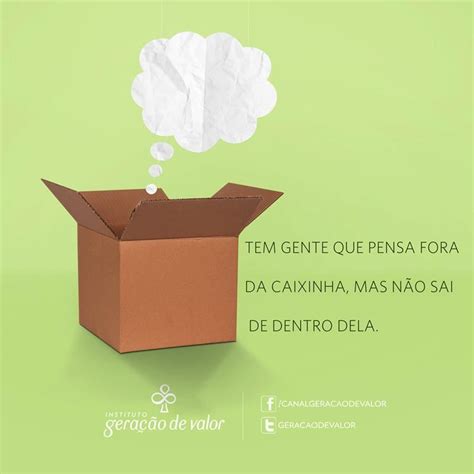 O Que É Pensar Fora Da Caixinha