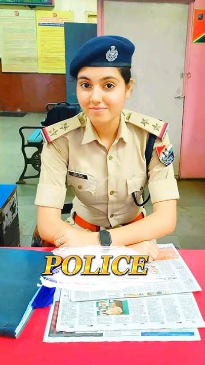 Police Officer Girl 🥀🇮🇳 Police Girl Lover Police Motivation Status