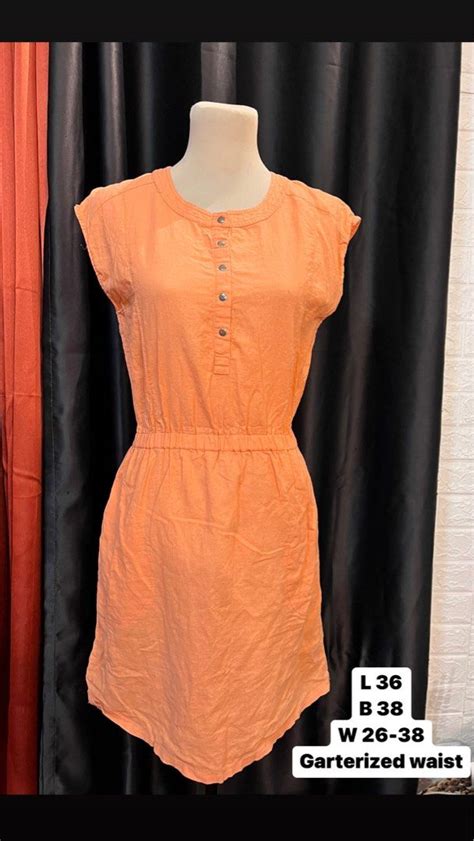 Light Orange Dress, Women's Fashion, Dresses & Sets, Dresses on Carousell