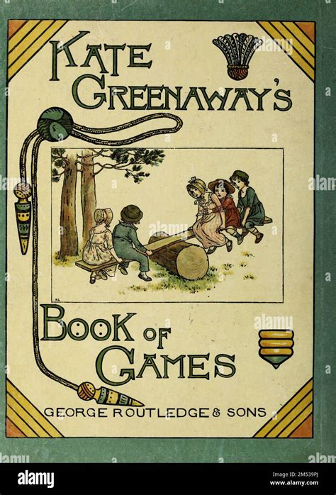 Cover From The Book Kate Greenaway S Book Of Games Illustrated And