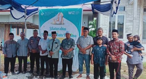 Wahdah Islamiyah Wakatobi Letakkan Batu Pertama Pembangunan Masjid